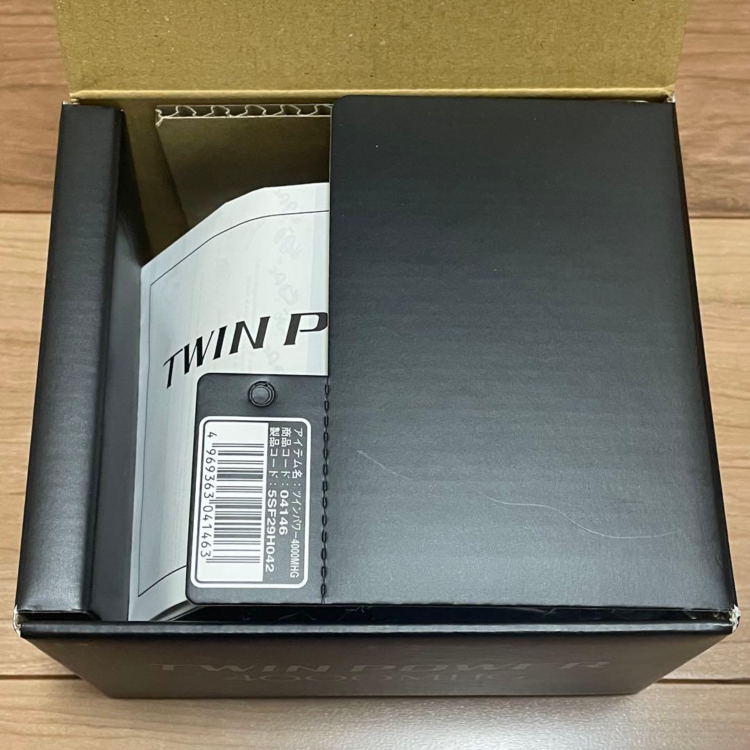 SHIMANO TWIN POWER 4000MHG スピニングリール　ノブ付き