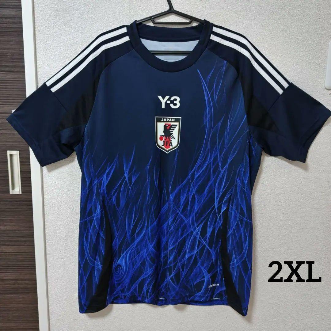 【極美品】サッカー日本代表 2024 レプリカユニ　Y-3 2XL