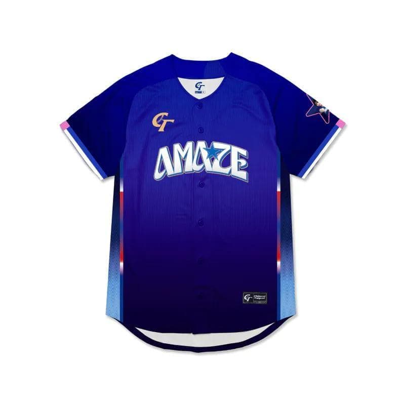 2026　WBC　00　衣宸　イーチェン　応援　野球ユニフォーム　ブルー