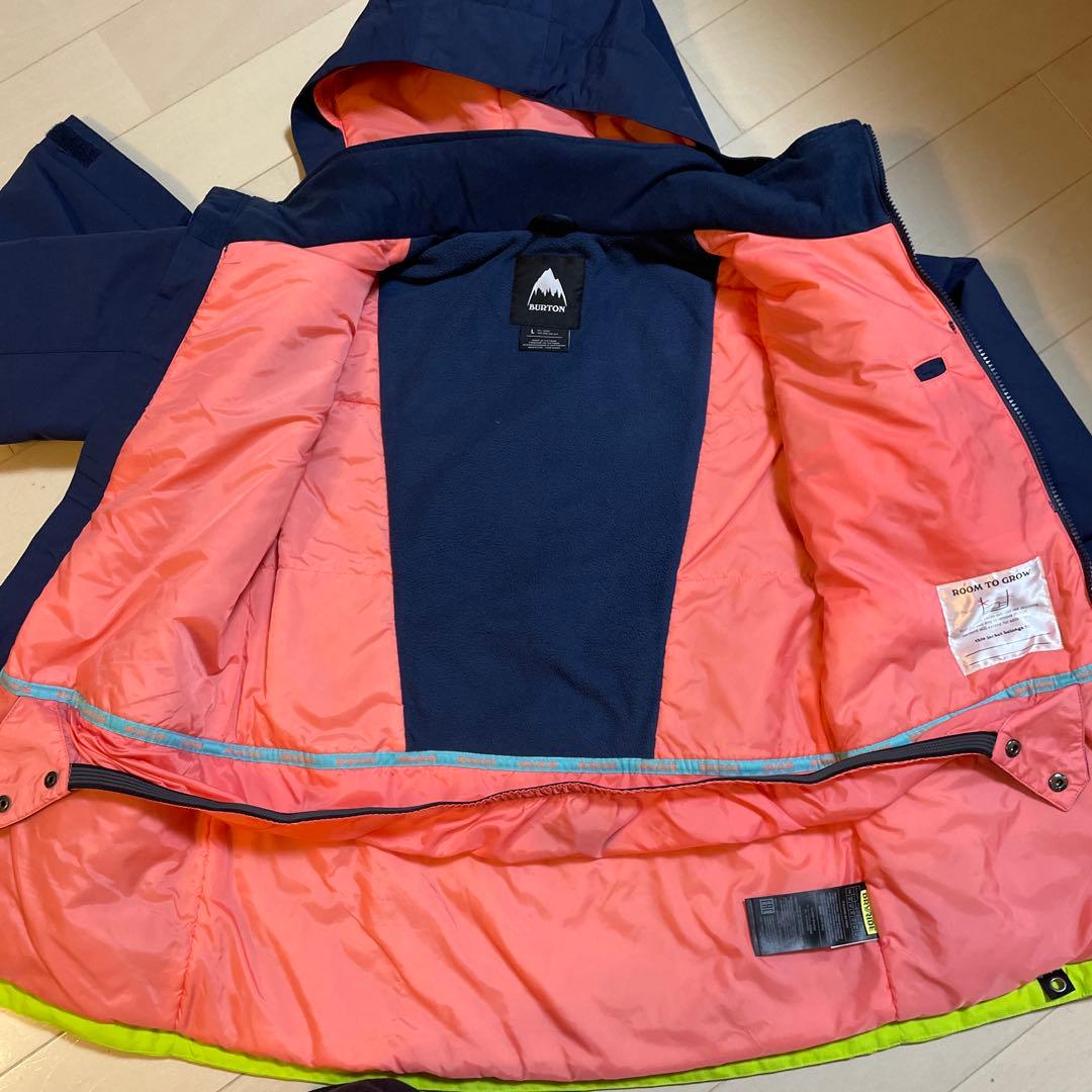 バートン キッズ 上下セット Lサイズ　150センチ　ビブパンツ　スノーボード