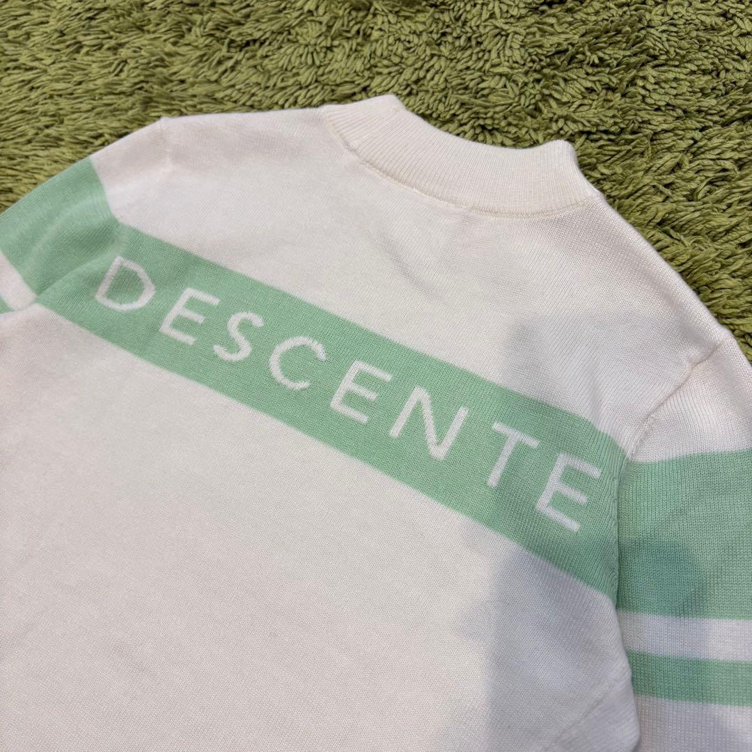 DESCENTE GOLF デサントゴルフ ニット セーター ホワイト S