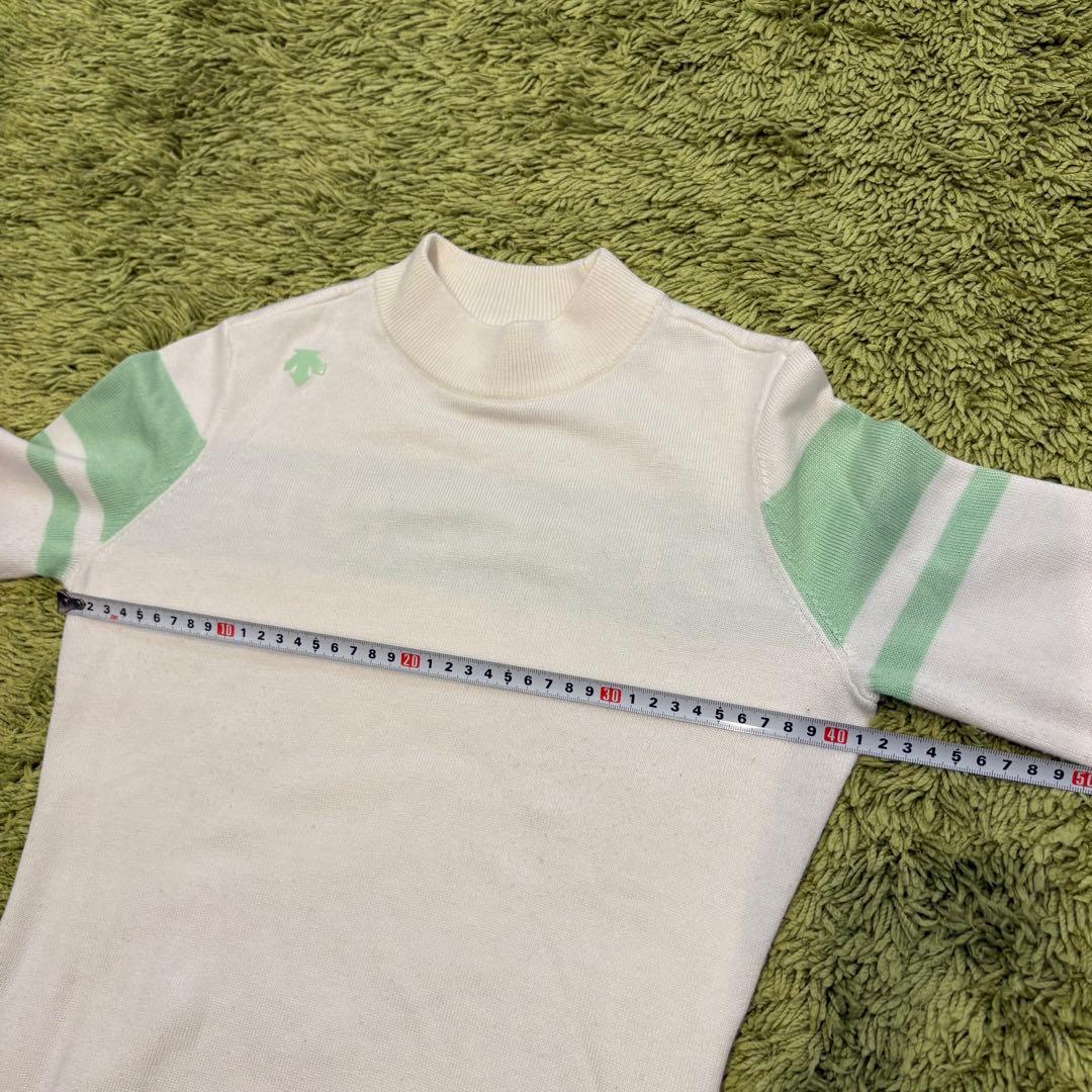 DESCENTE GOLF デサントゴルフ ニット セーター ホワイト S