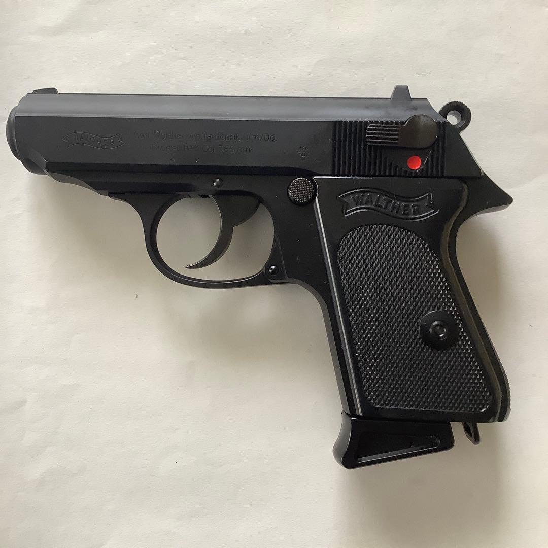 マルゼン ワルサーPPK ガスブローバック ブラックモデル ホルスター付き