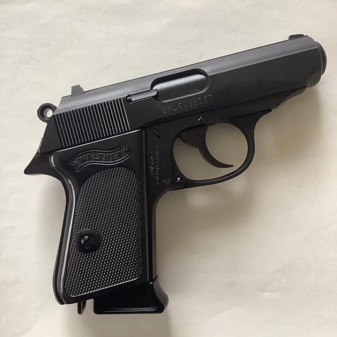 マルゼン ワルサーPPK ガスブローバック ブラックモデル ホルスター付き