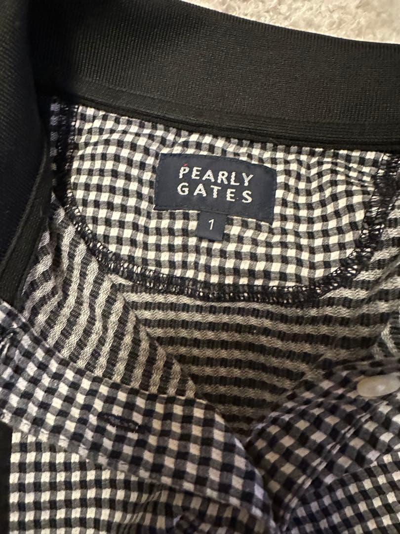 【超美品】PEARLY GATES ゴルフシャツ サイズ1 ショート丈