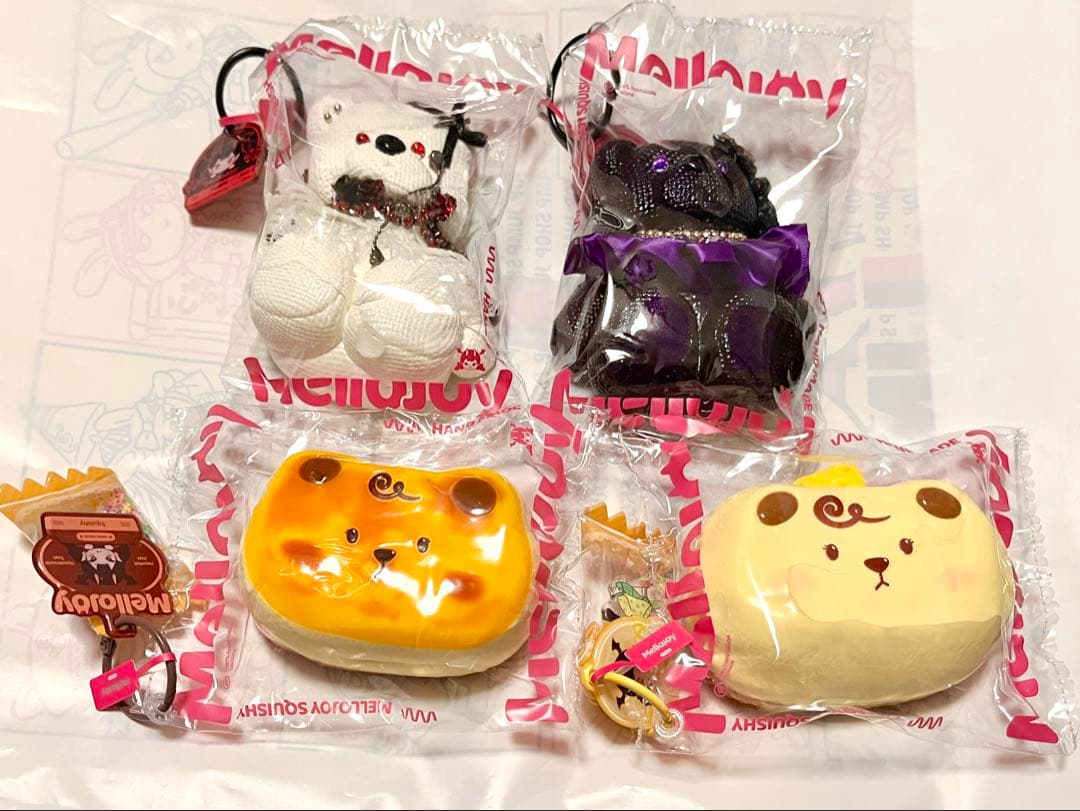mellojoy メロジョイ ロゴ袋 粉 チーズベア 古城 くま ベア 炭火焼き