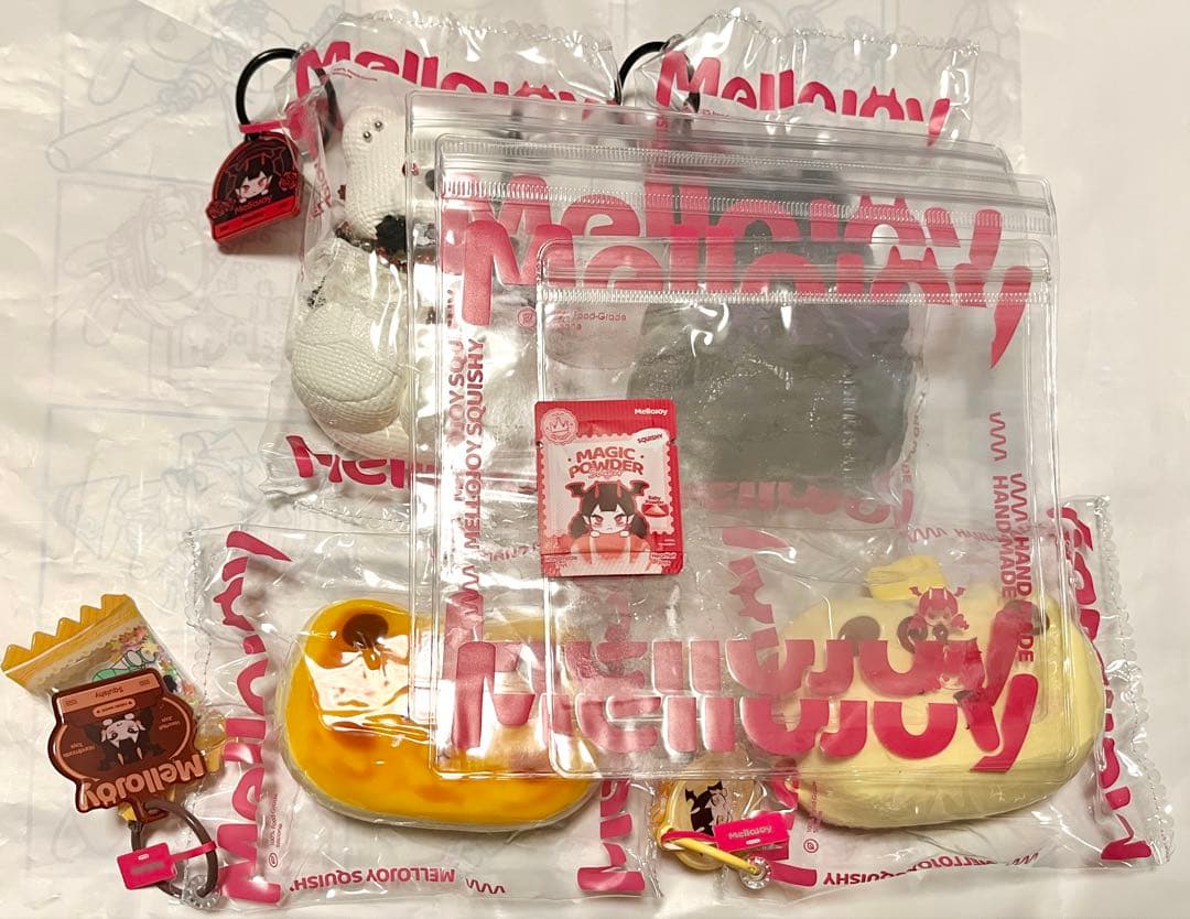 mellojoy メロジョイ ロゴ袋 粉 チーズベア 古城 くま ベア 炭火焼き