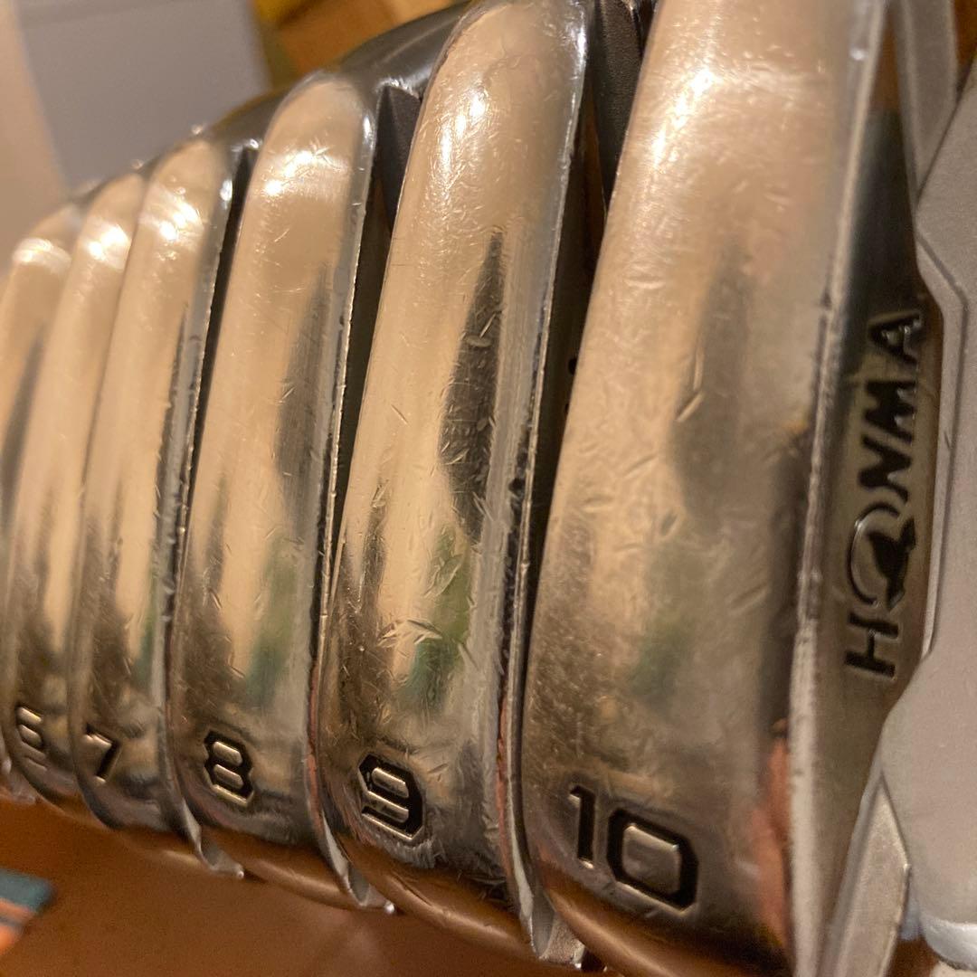 HONMA メンズアイアンセット 5番-P TW737V