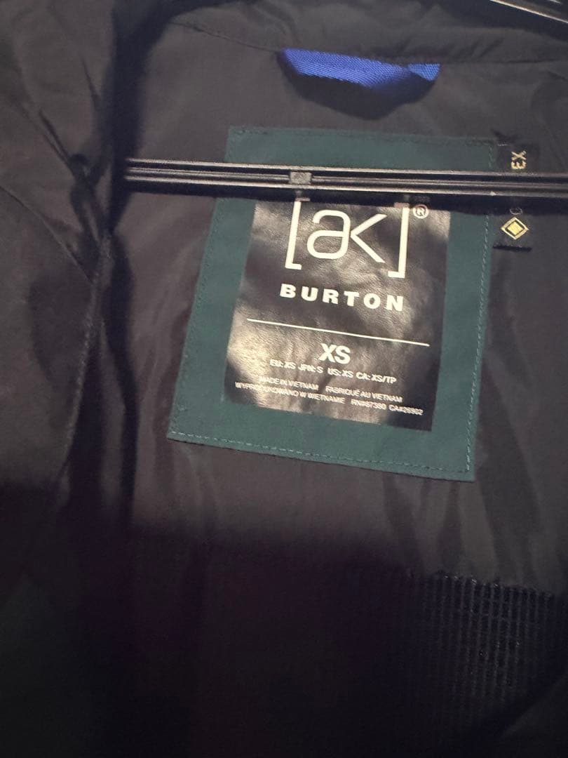 超美品！Burton a k上下ウエア+a kのパンツゴアテックス3点セット