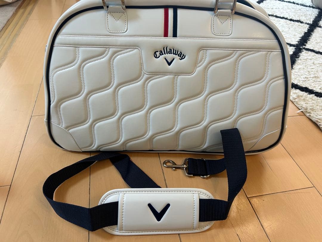 美品！Callaway ゴルフバッグ ロッカーバッグ ホワイト