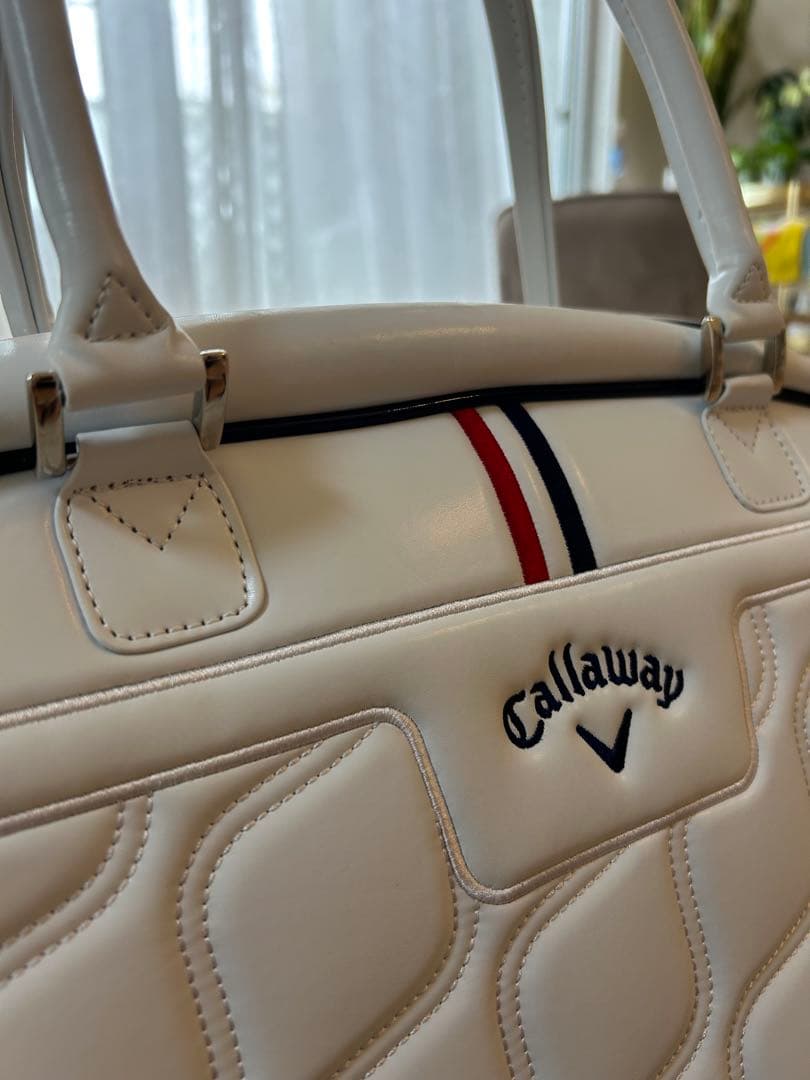 美品！Callaway ゴルフバッグ ロッカーバッグ ホワイト