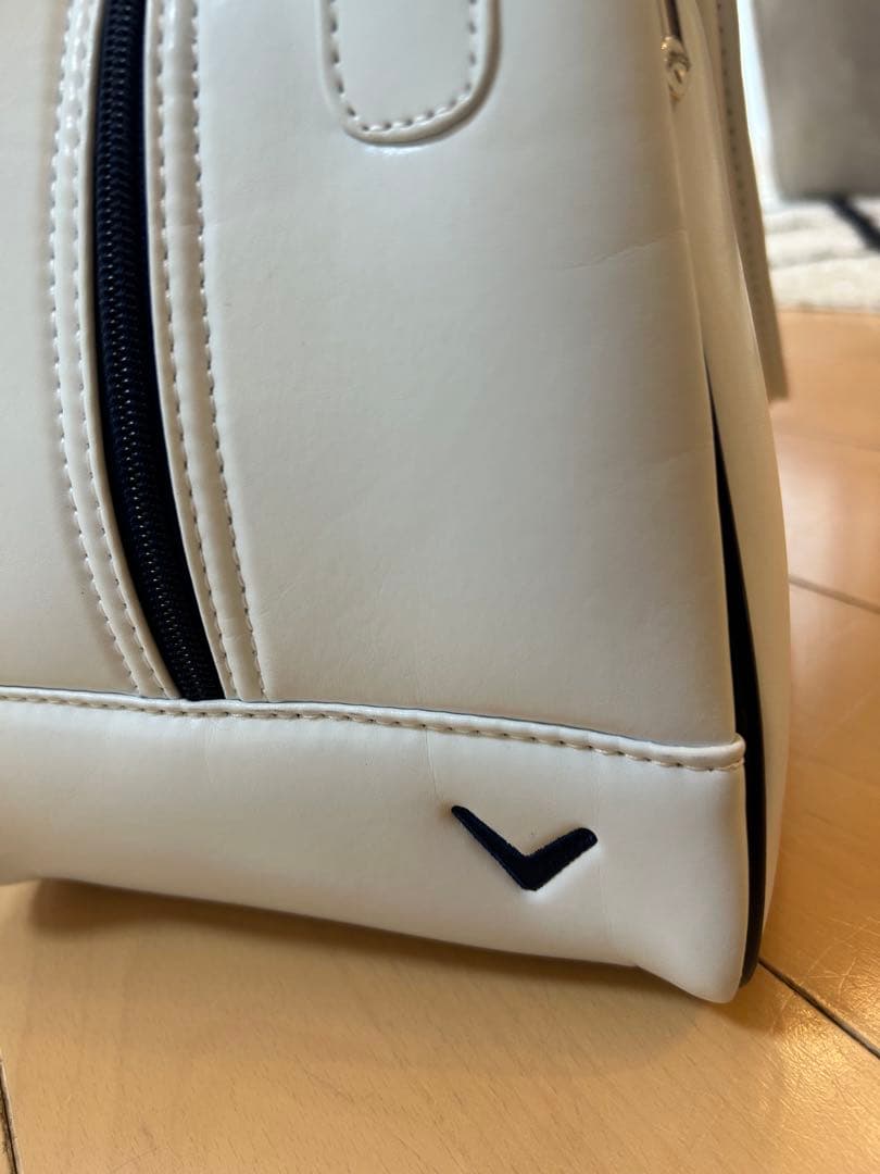 美品！Callaway ゴルフバッグ ロッカーバッグ ホワイト