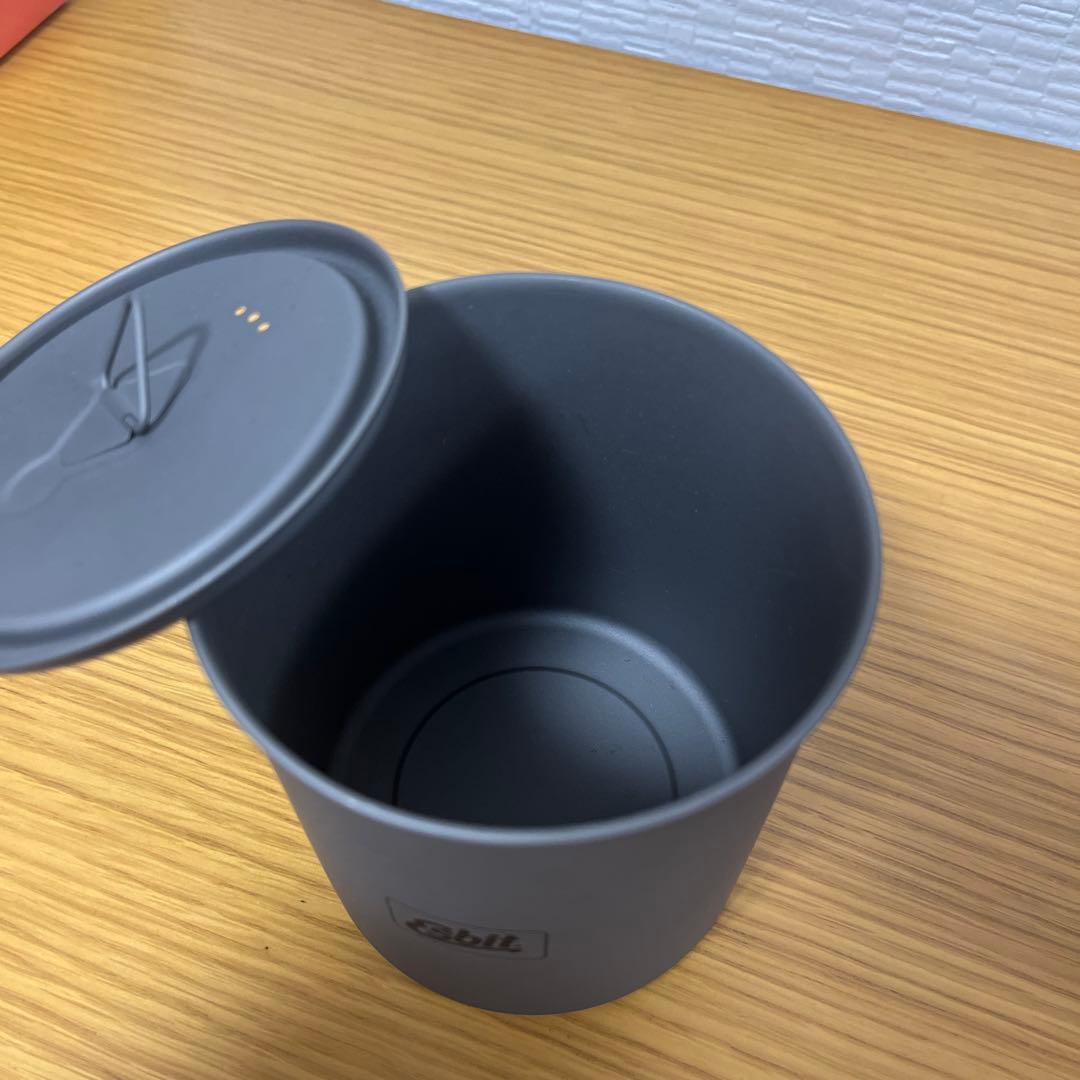 エスビット　チタニウムポット　750ml