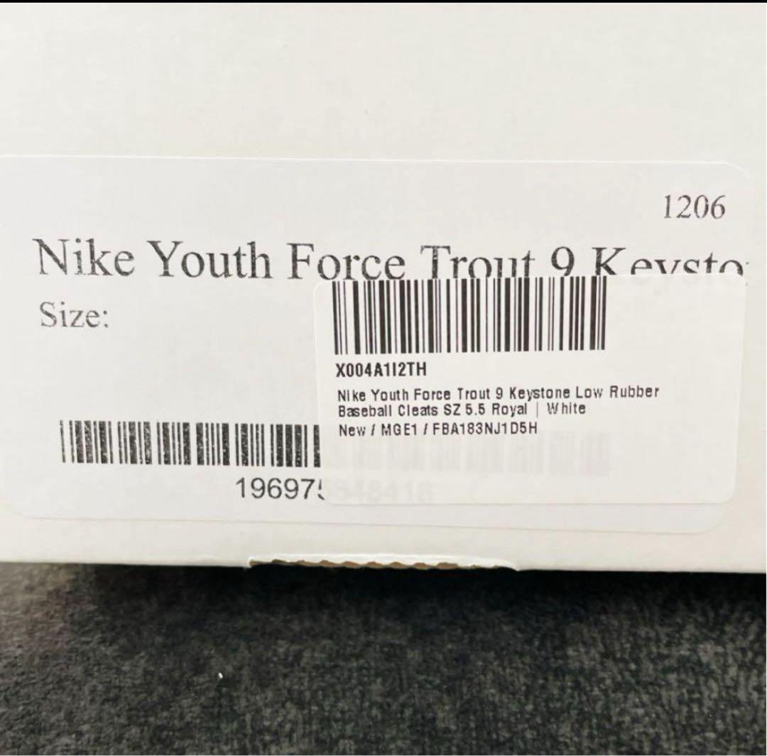 シューズ NIKE Youth Force Trout 9 Keystone 24.0cm