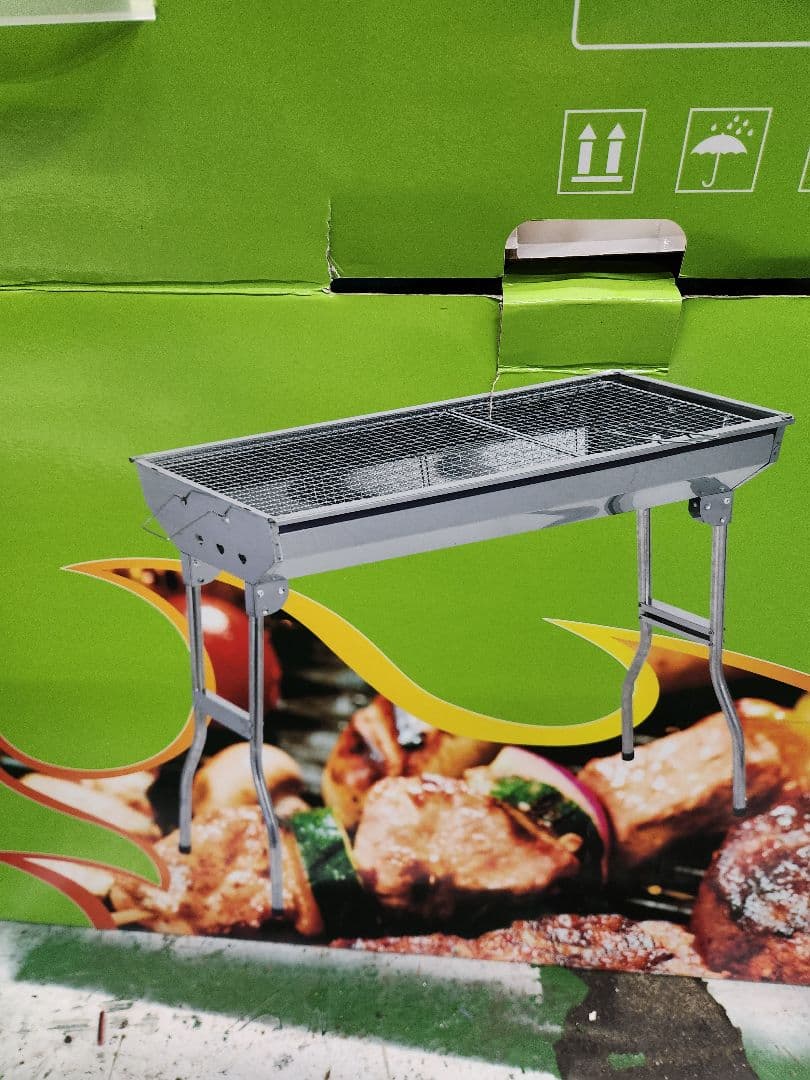 新品　２個セット　バーベキューグリル　折り畳み
