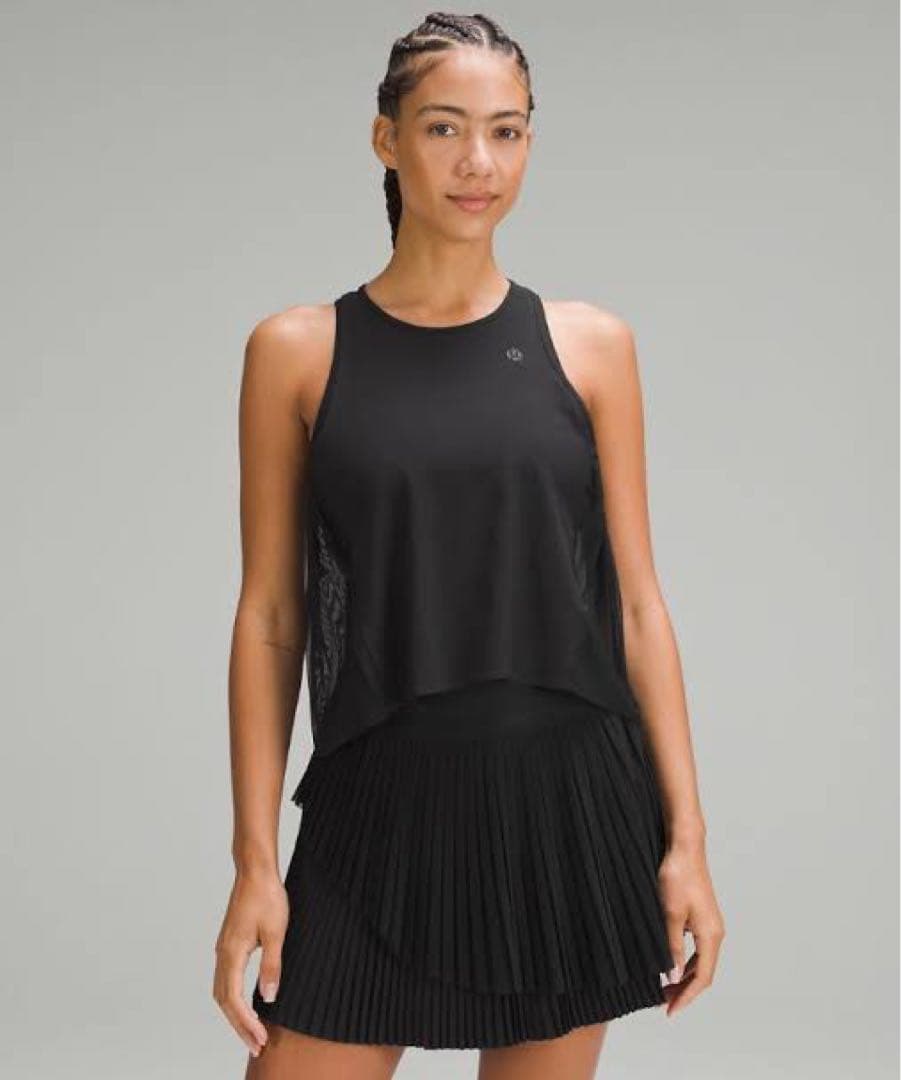 入手困難Lululemon Side Pleats Tennis Tank