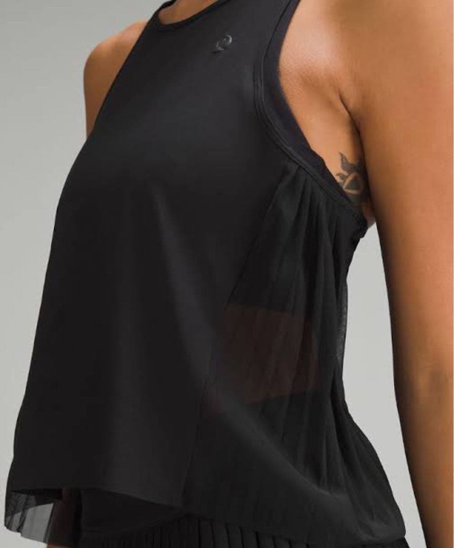 入手困難Lululemon Side Pleats Tennis Tank