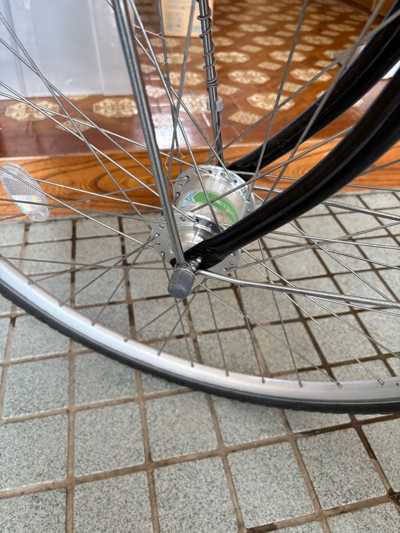 【手渡し限定】ノーパンク自転車 タナス 6段変速 BAA適合 岩見沢市