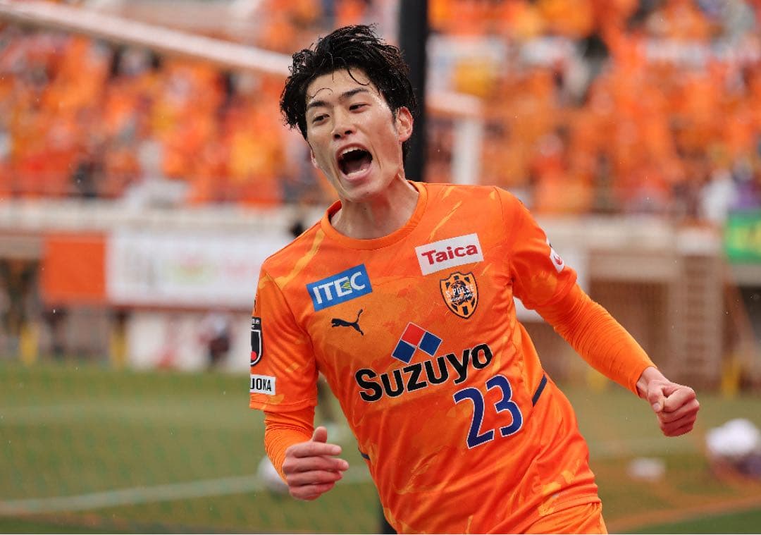 清水エスパルス 2022 鈴木唯人　ユニフォーム PUMA 日本代表 23 静岡