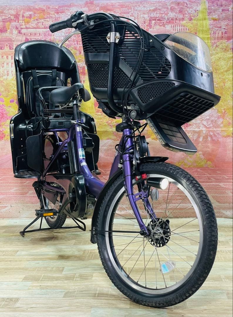ZK3636 電動自転車 ヤマハ パスキス 子供乗せ 20インチ 送料無料