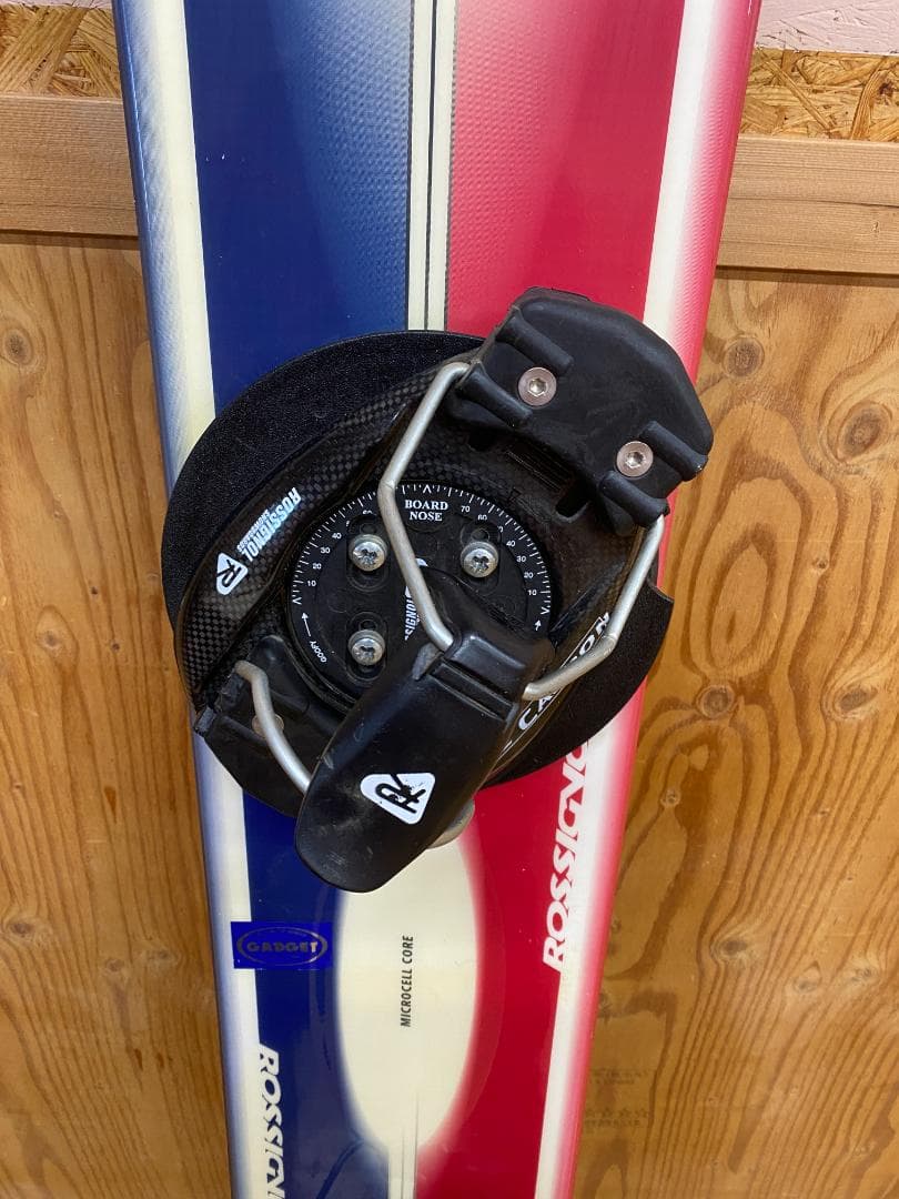ROSSIGNOL 往年の名作アルペンボード カントプレートビンディング付き