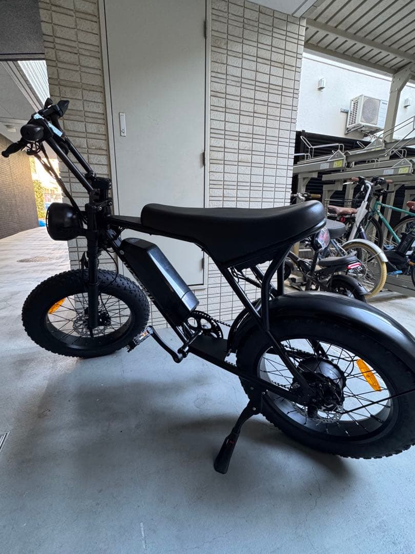 電動アシスト自転車 ブラック 引き取り限定