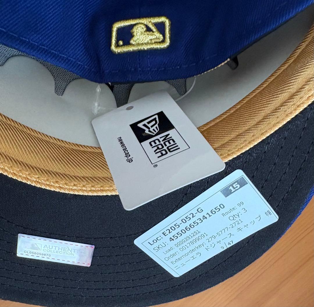 ドジャース 2025 ゴールドコレクション 59FIFTY 7 3/8 大谷翔平