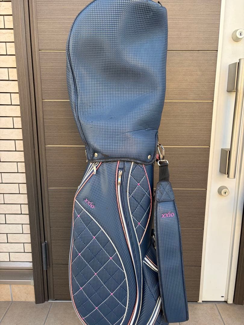 XXIO ネイビー ゴルフバッグ