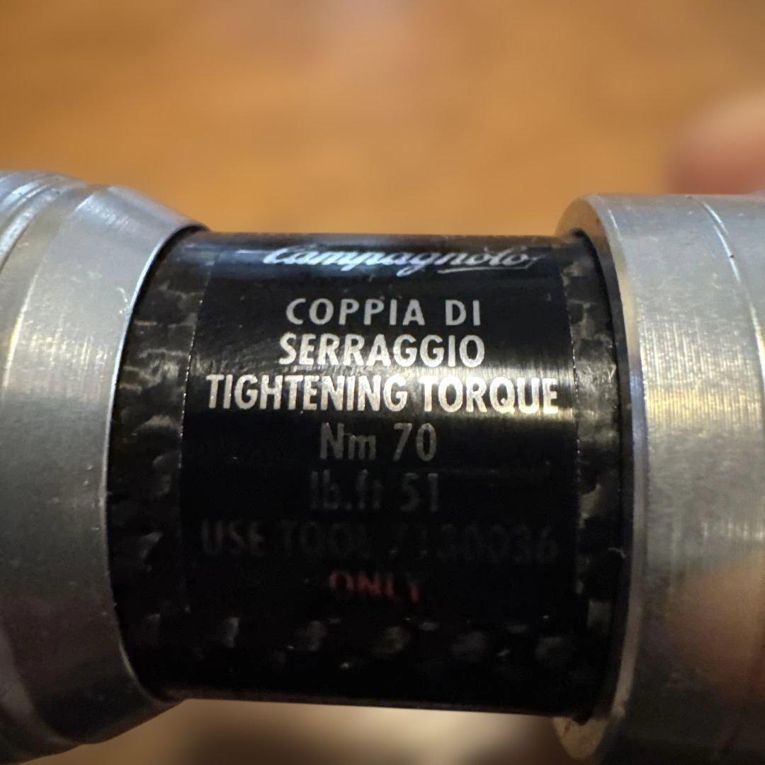 Campagnolo RECORD Track ボトムブラケット 未使用品