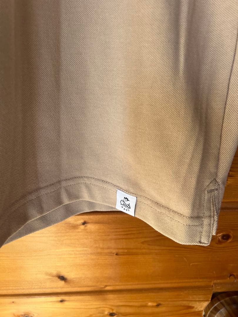 clubhaus クラブハウス　ポロシャツ　ベージュ　XL