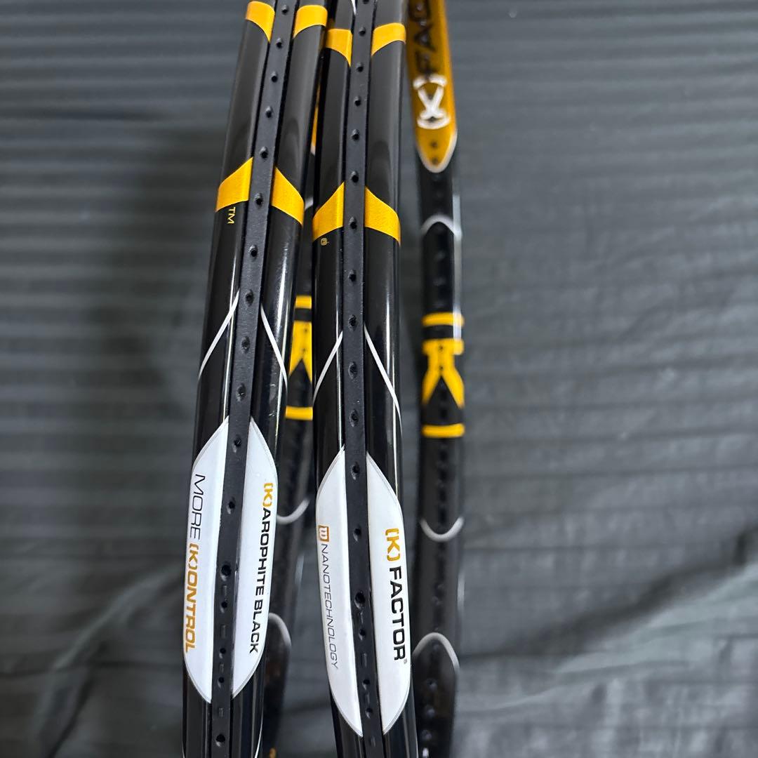 プロストックWilson H22 レアペイント未使用品　2本+専用グロメット4本