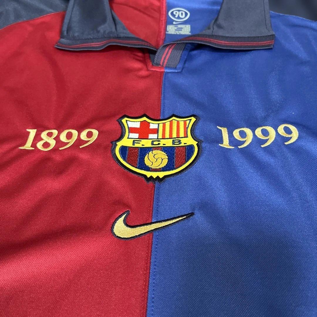 FCバルセロナ 100周年 復刻ユニフォーム トータル90マーク　正規品