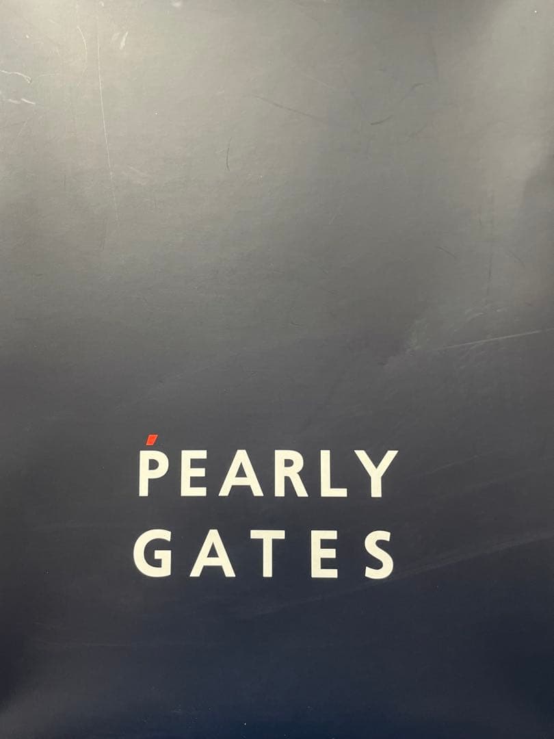 PEARLY GATES 赤コットンニットmade in japanサイズ5