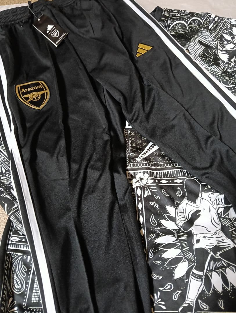 アーセナル プレマッチユニフォームadidas 長袖 Sサイズ