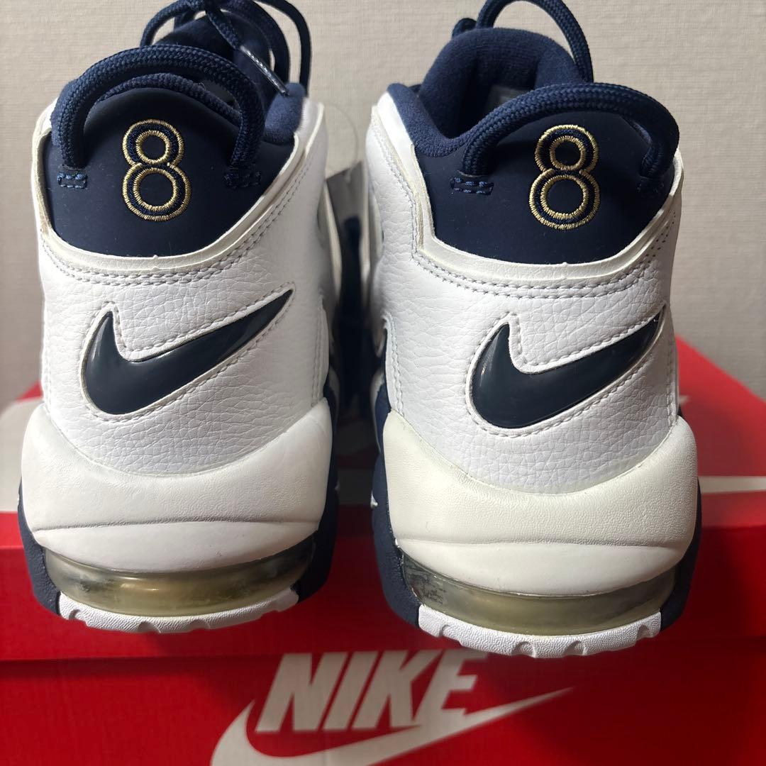 Nike Air More Uptempo オリンピック#8 ホワイト/ネイビー