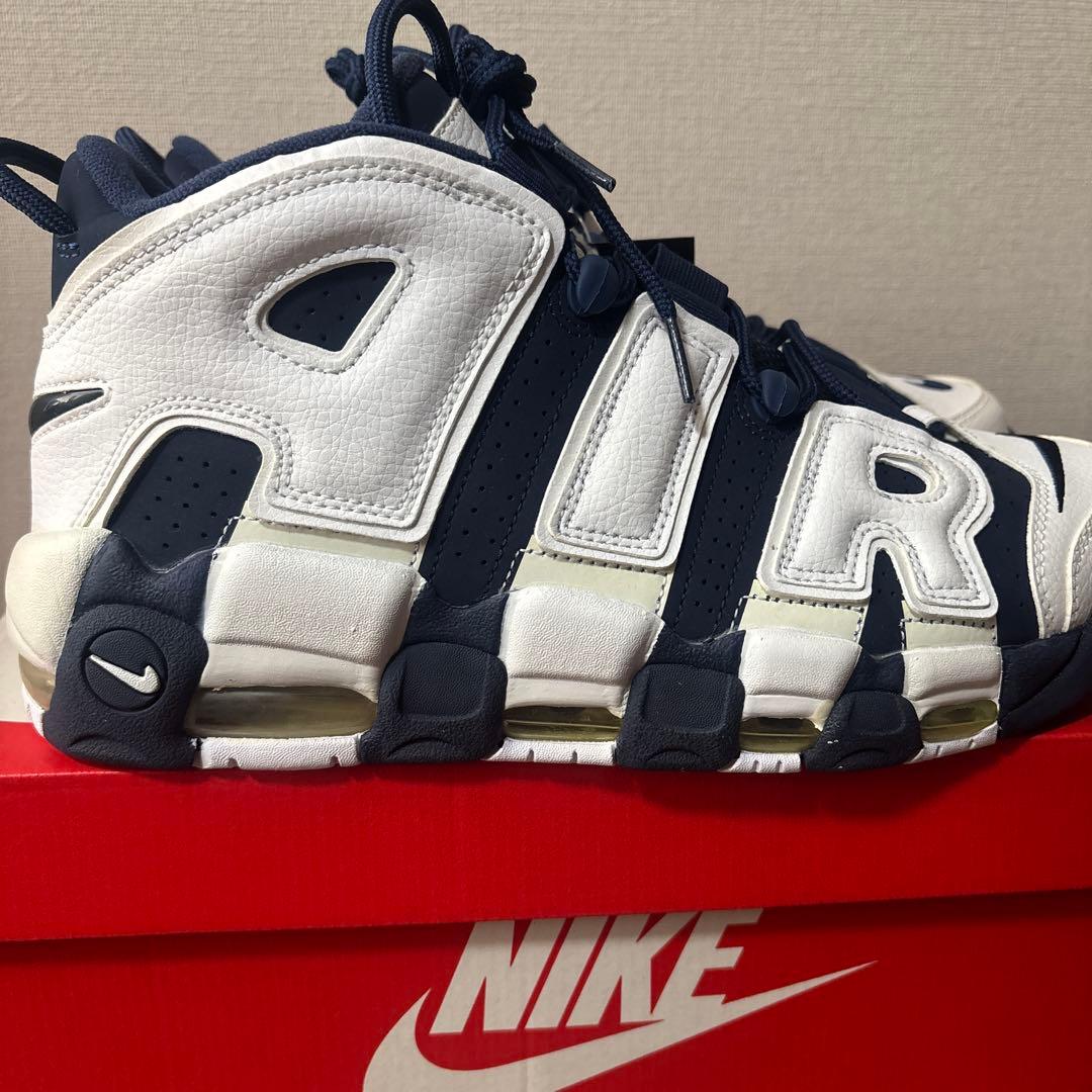 Nike Air More Uptempo オリンピック#8 ホワイト/ネイビー