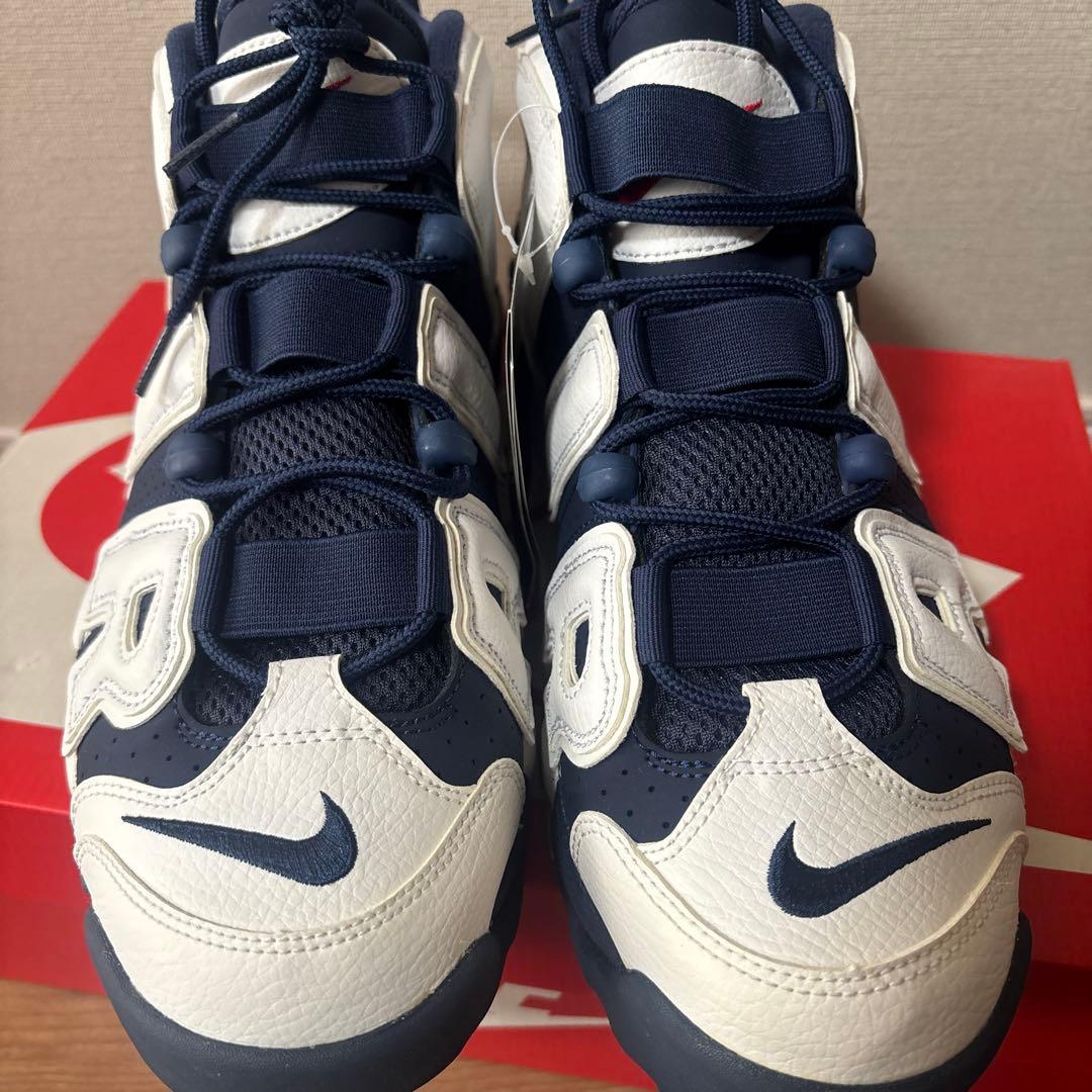 Nike Air More Uptempo オリンピック#8 ホワイト/ネイビー