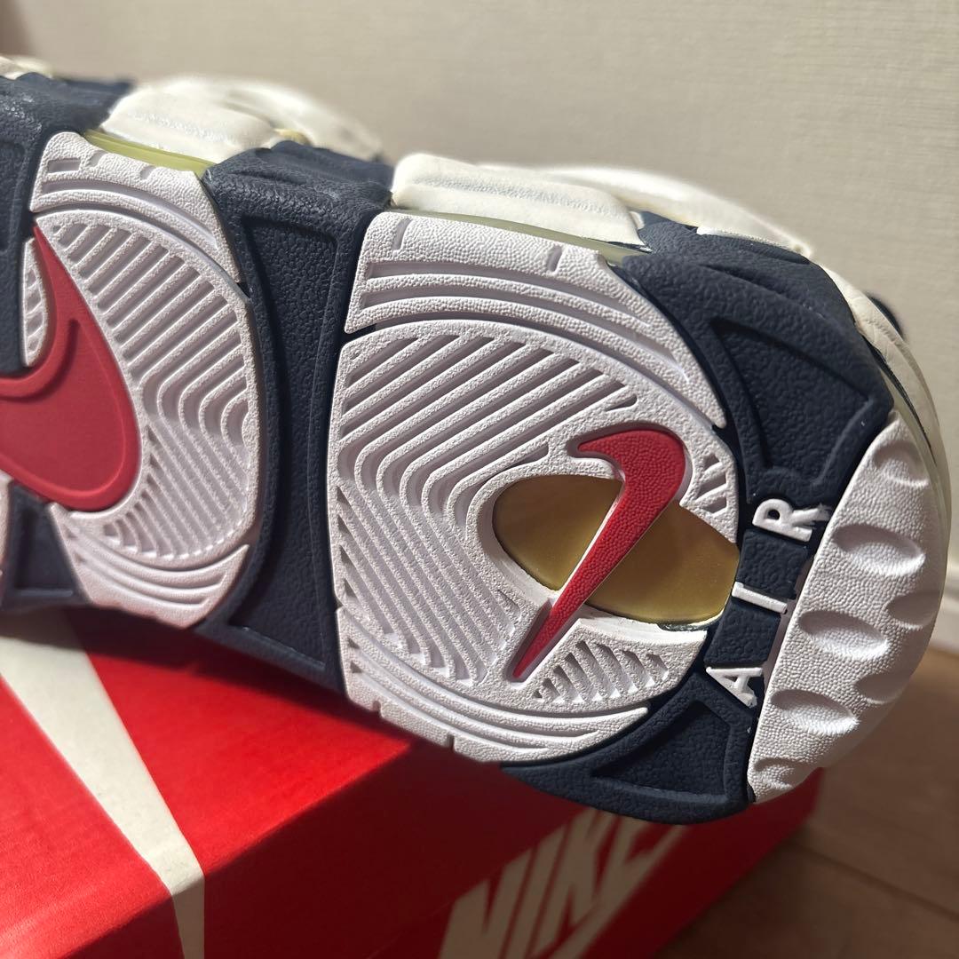 Nike Air More Uptempo オリンピック#8 ホワイト/ネイビー