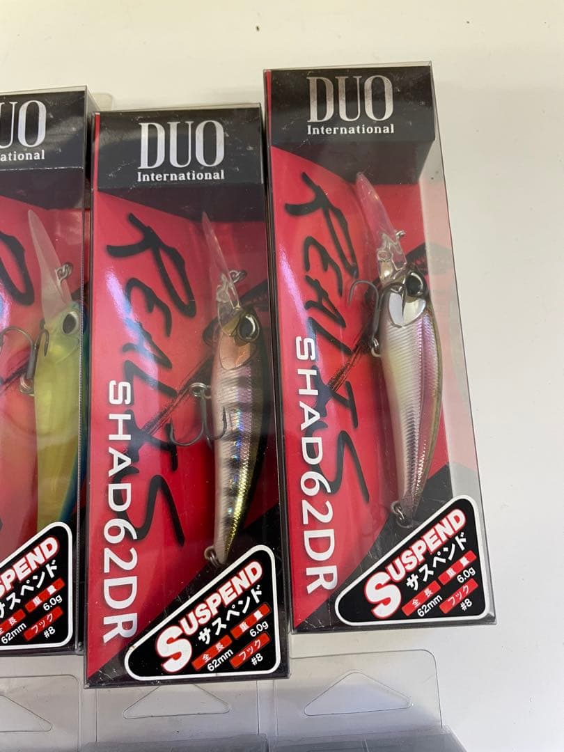 DUO デュオ　レアリスシャッド　62DR SP 8セット ルアーセット