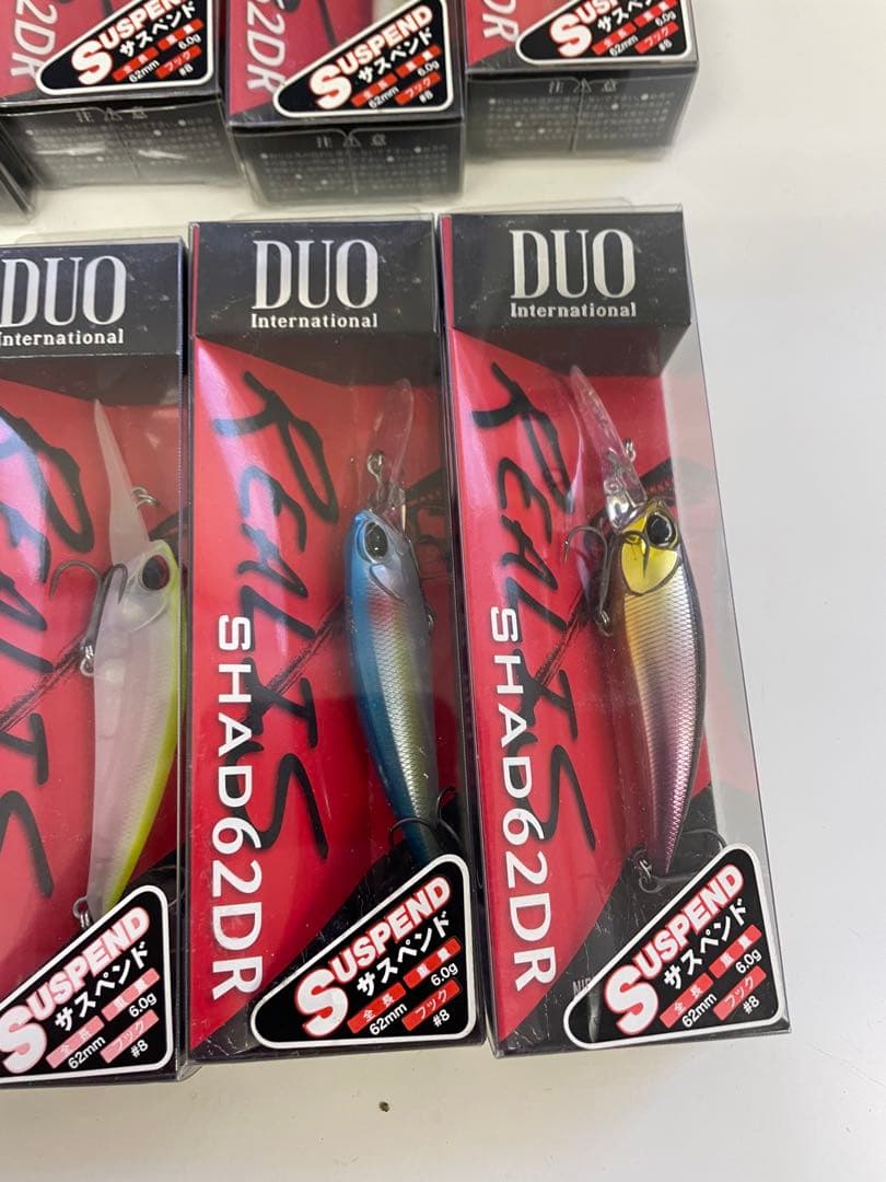 DUO デュオ　レアリスシャッド　62DR SP 8セット ルアーセット