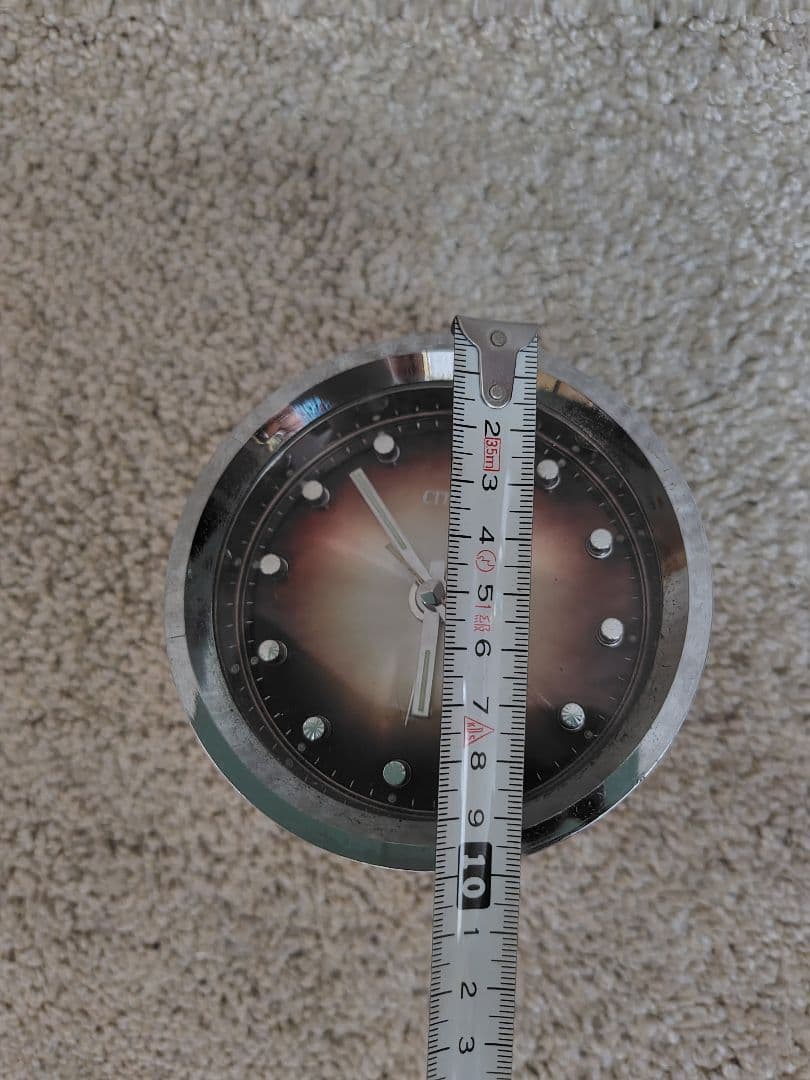 Vintage CITIZEN 70s 手巻き目覚まし時計 シチズン　昭和レトロ