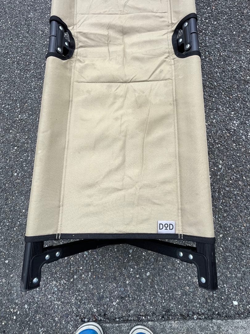 DoDストレージ折りたたみベンチ　ベージュ