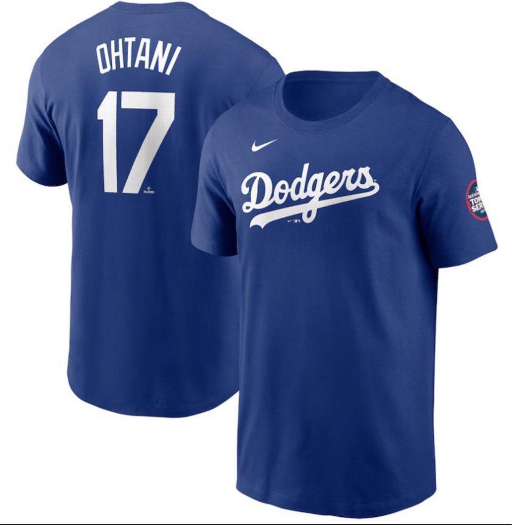 【ラス1】MLB東京シリーズ ドジャース 大谷翔平 Tシャツ　M ブルー