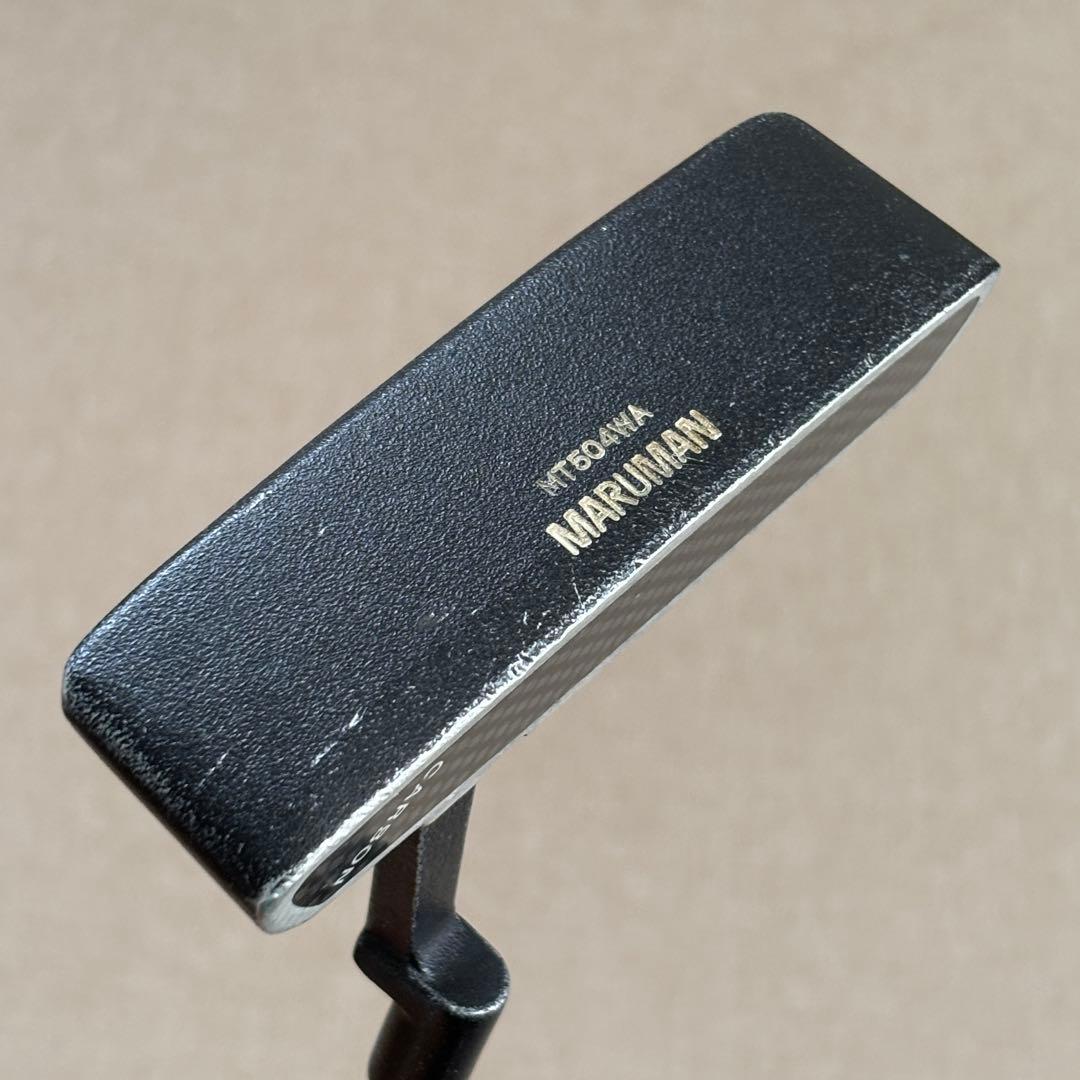 希少 日本製 カーボン フェイス面 マルマン パター maruman 35インチ