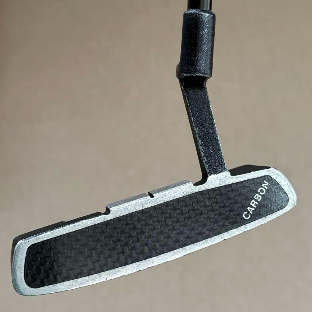 希少 日本製 カーボン フェイス面 マルマン パター maruman 35インチ