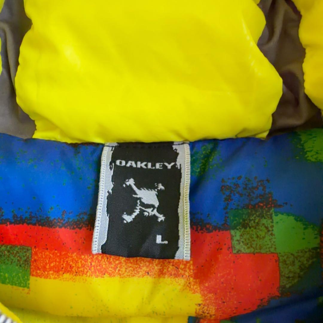 OAKLEY オークリー　ゴルフ　スカル　ダウンベスト　フーディ　レディースL