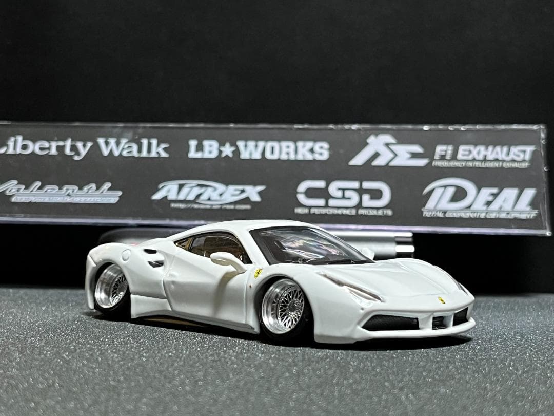 【1/43 カスタム】フェラーリ488 GTB BBS SuperRS風