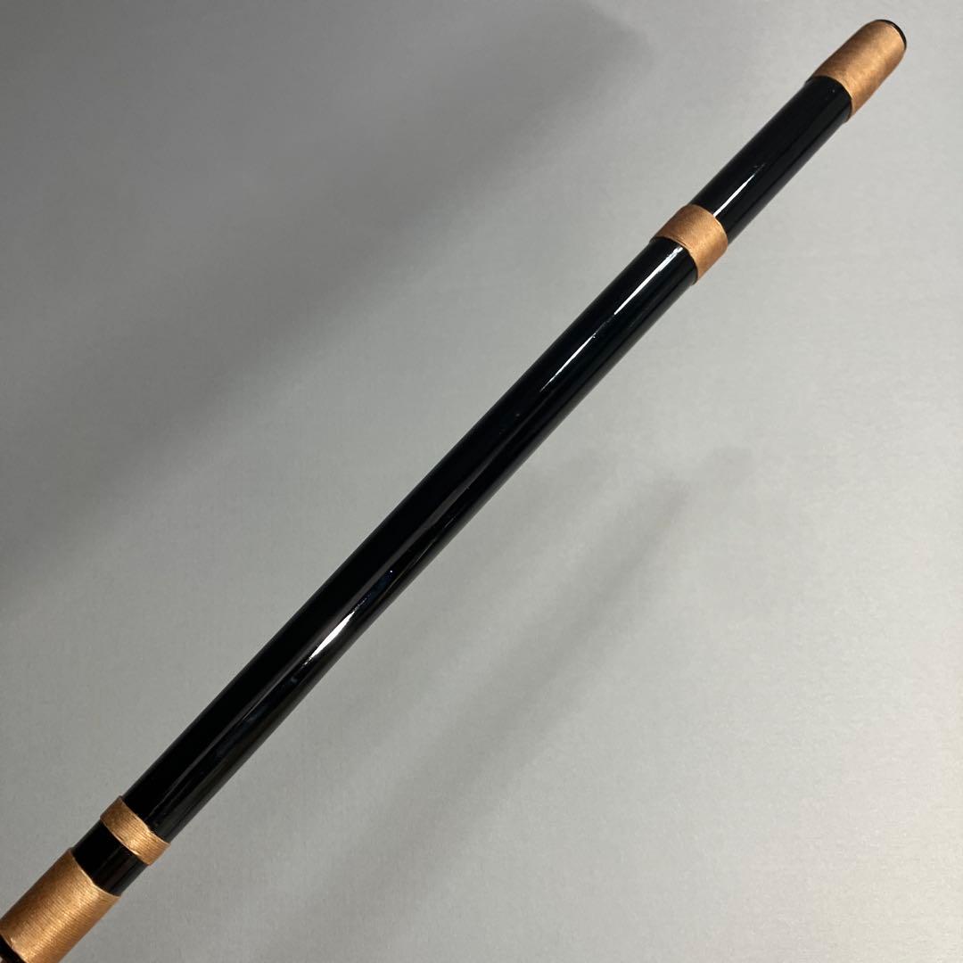 【篠笛八本調子 C管】 唄物　ドレミ調　天地糸巻 西洋音階 竹笛 M8-235