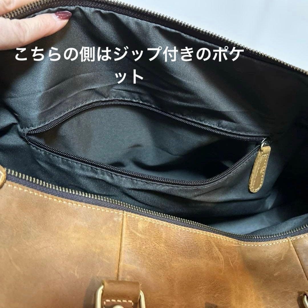 革製ボストンバック　ゴルフバック