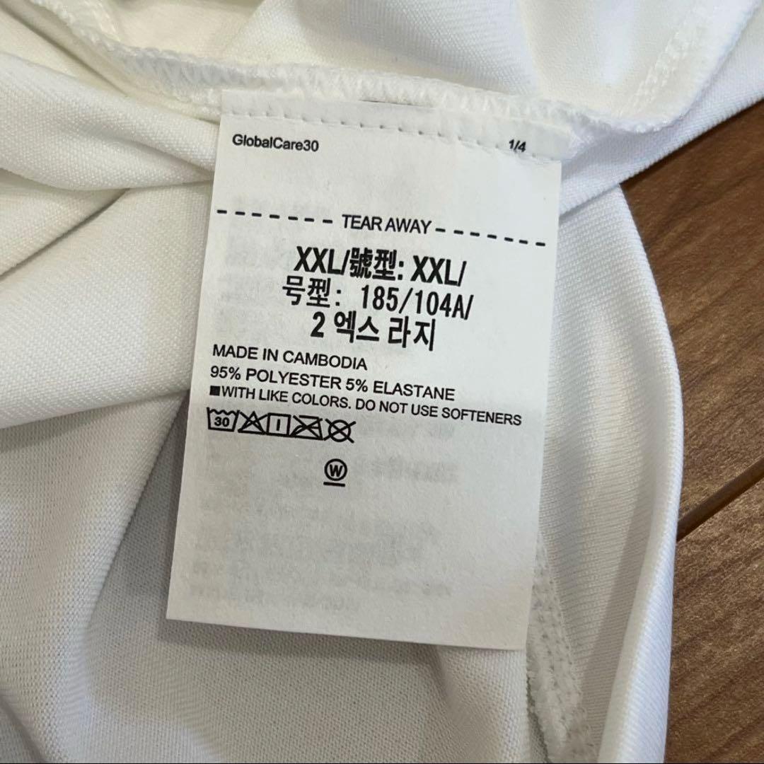 【UNDER ARMOR】メンズ ポロシャツ 半袖トップス XXL 白 未使用
